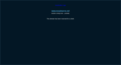 Desktop Screenshot of morphserve.net